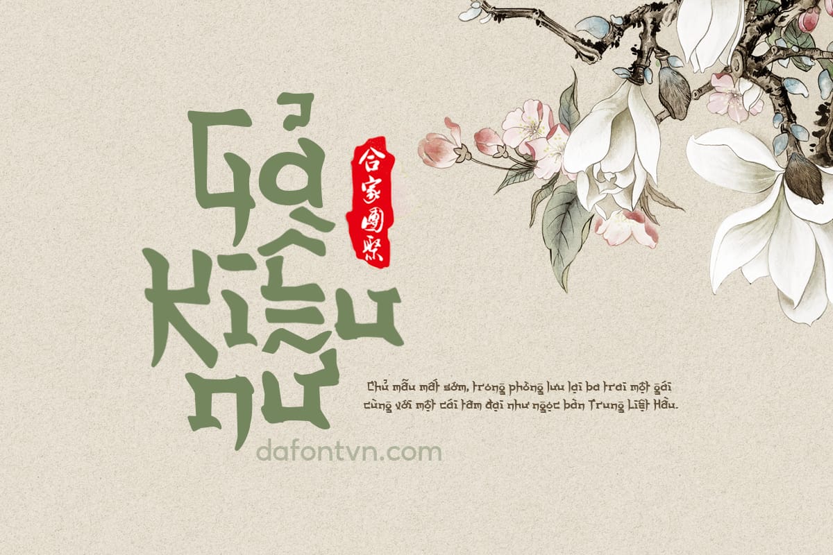 Font việt hóa A Annyeong Haseyo siêu xinh preview 1