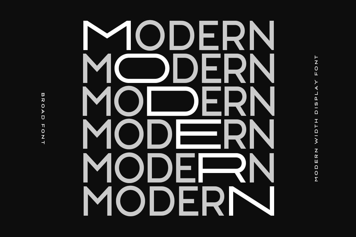 Font Việt Hóa Broad preview 3