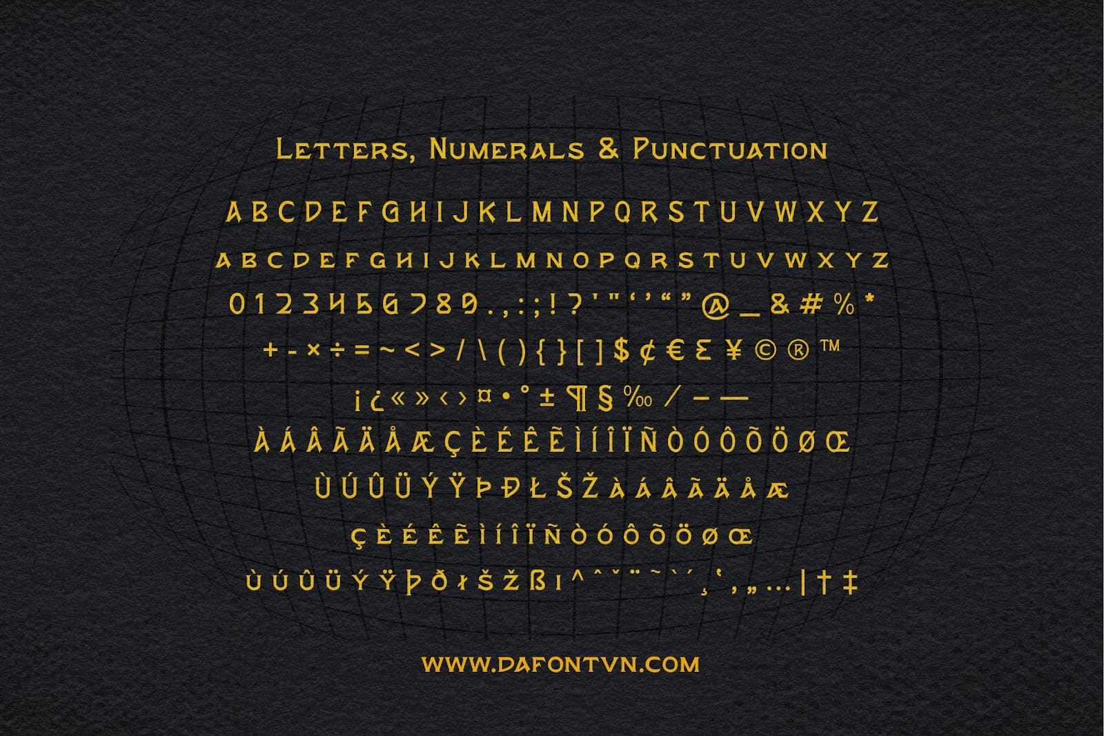 Font việt hóa Wornout Typeface preview 5