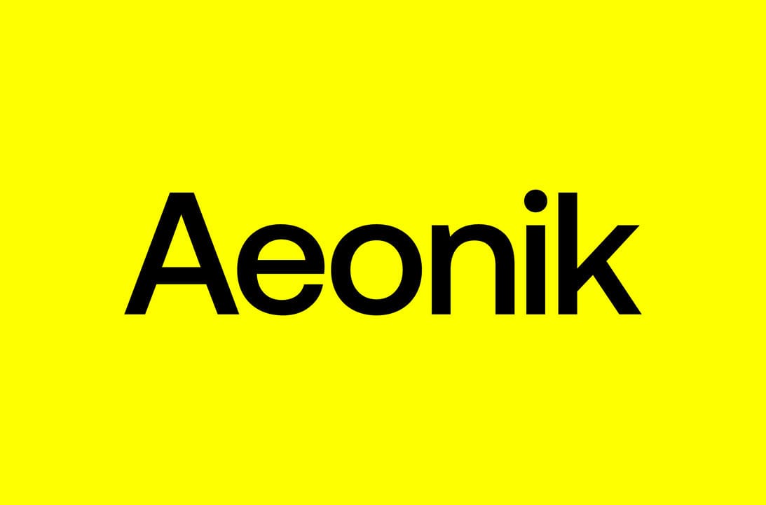Aeonik Font Family Full preview 1