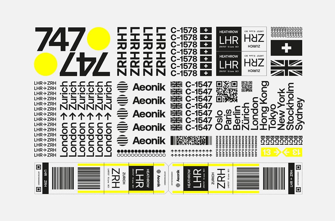 Aeonik Font Family Full preview 3