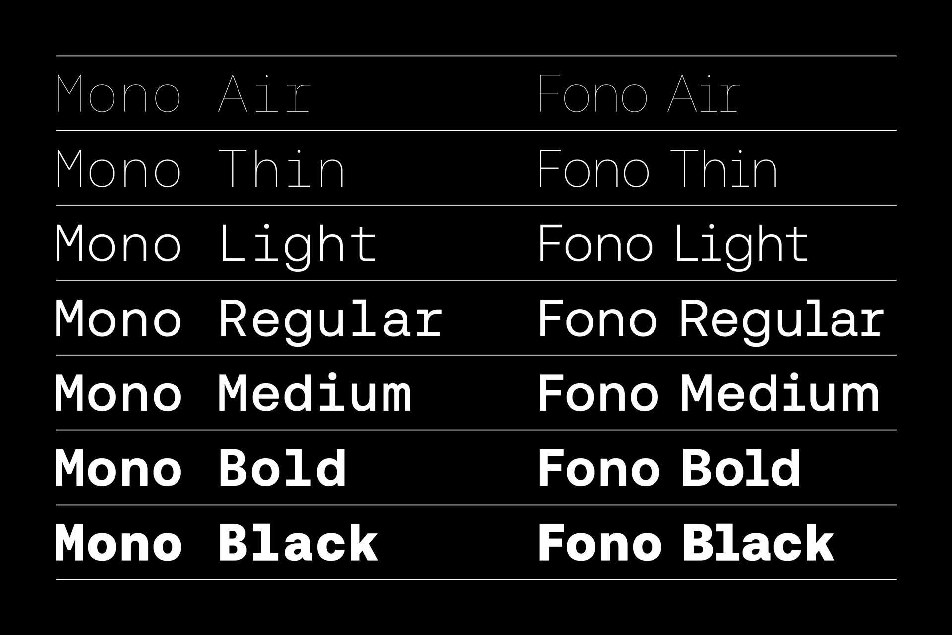 Aeonik Font Family Full preview 7