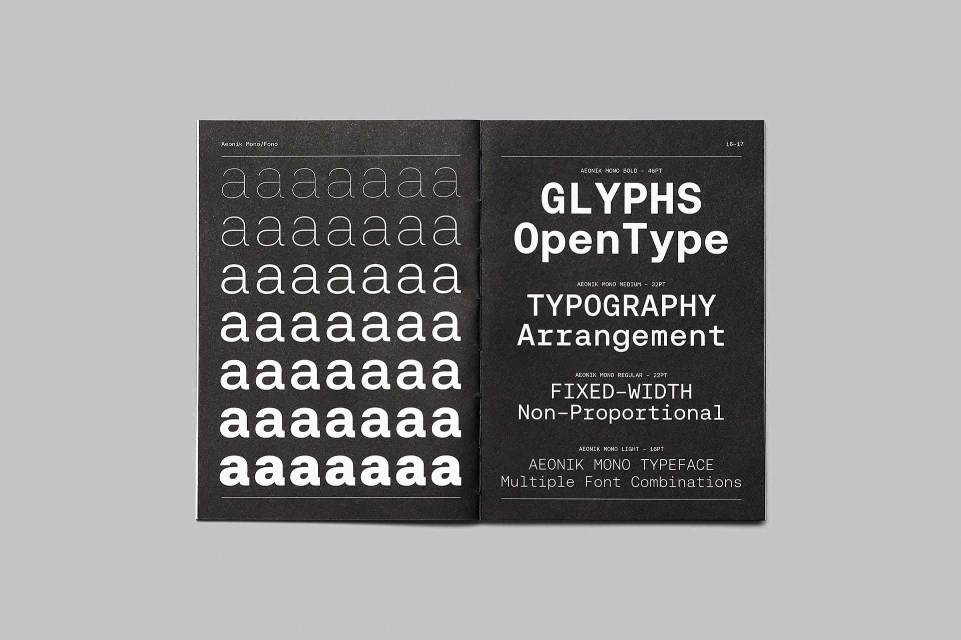 Aeonik Font Family Full preview 8
