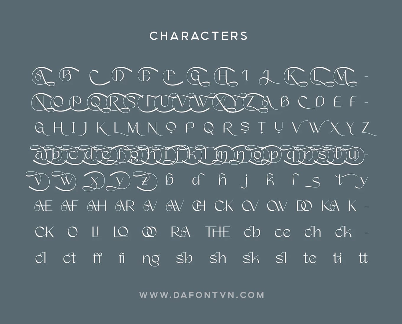 Font Blade Rush Việt hóa preview 4