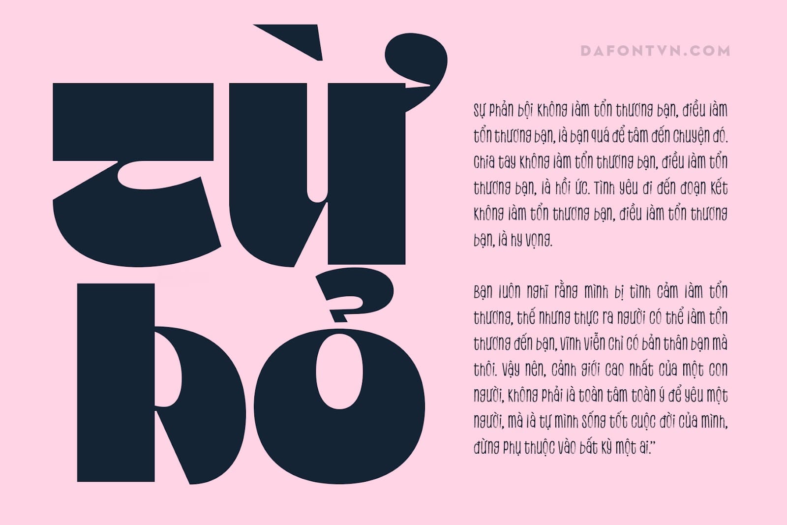 Font Việt hóa Austro Typeface preview 2