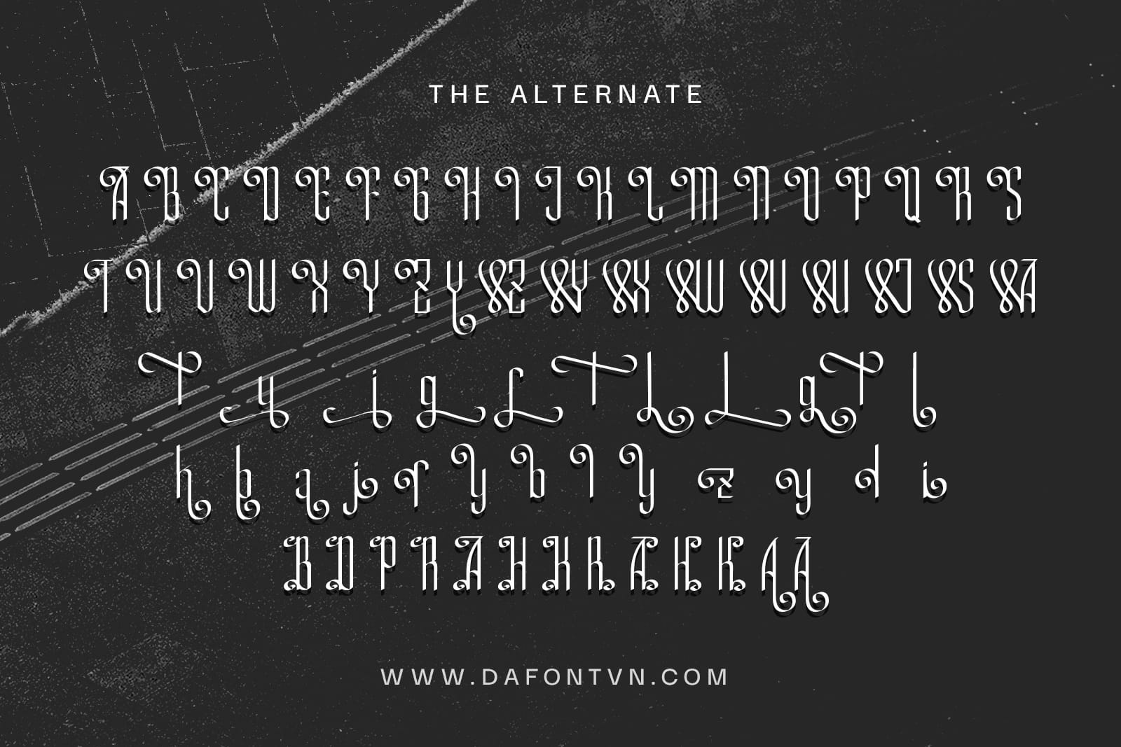 Font Việt hóa Seraphytes - 1 kiểu font đẹp Font Việt hóa Seraphytes preview 4