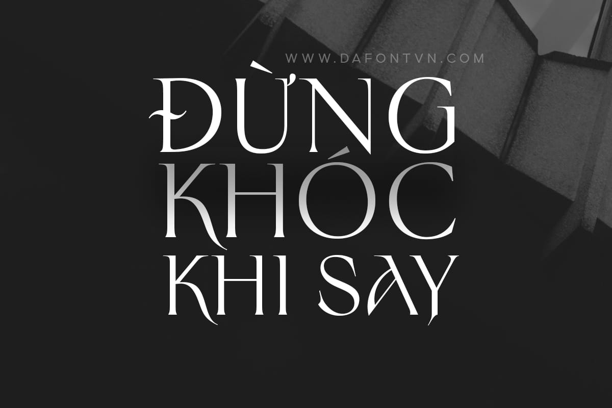 Font Việt Hóa Sinistre preview 1