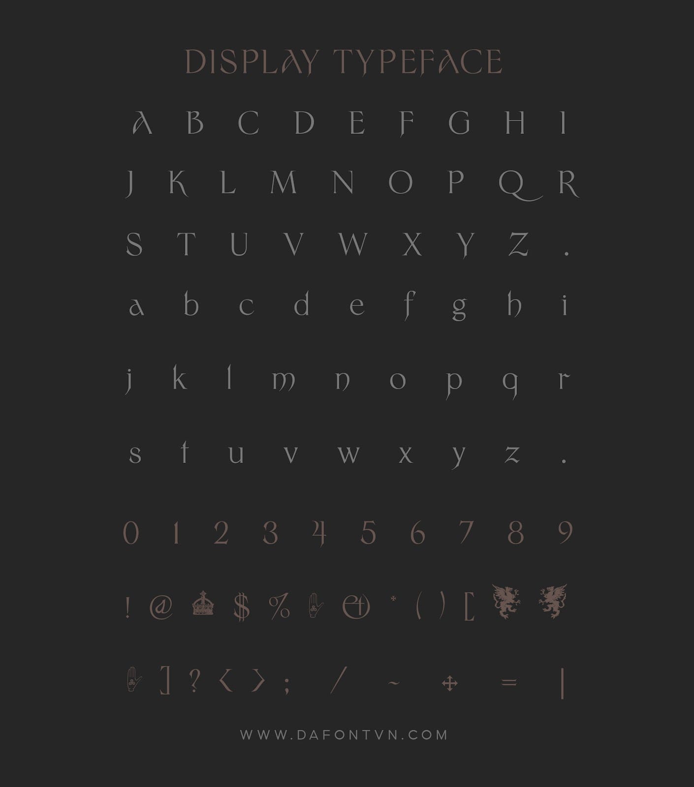 Font Việt Hóa Sinistre preview 4