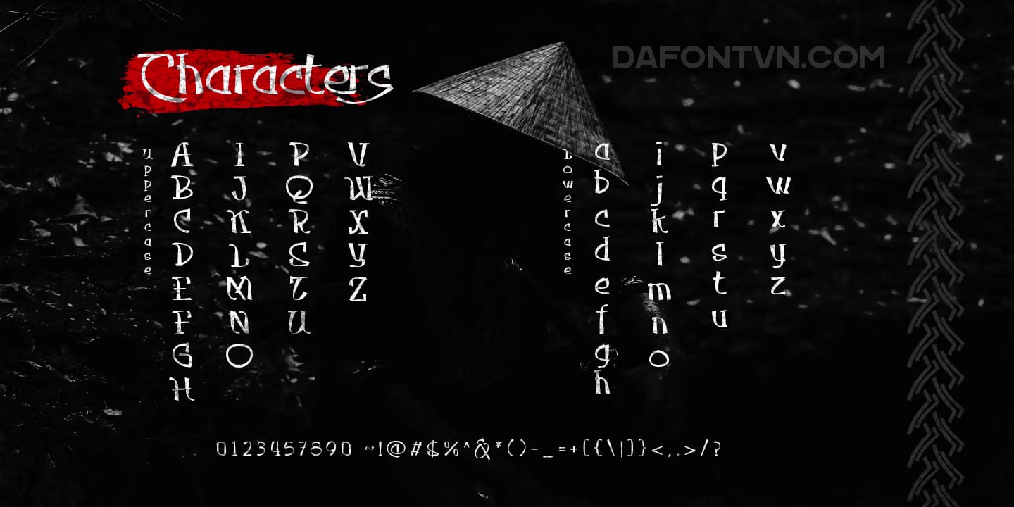 Font việt hóa Takashimura (trọn bộ 14 font) Font việt hóa Takashimura preview 4