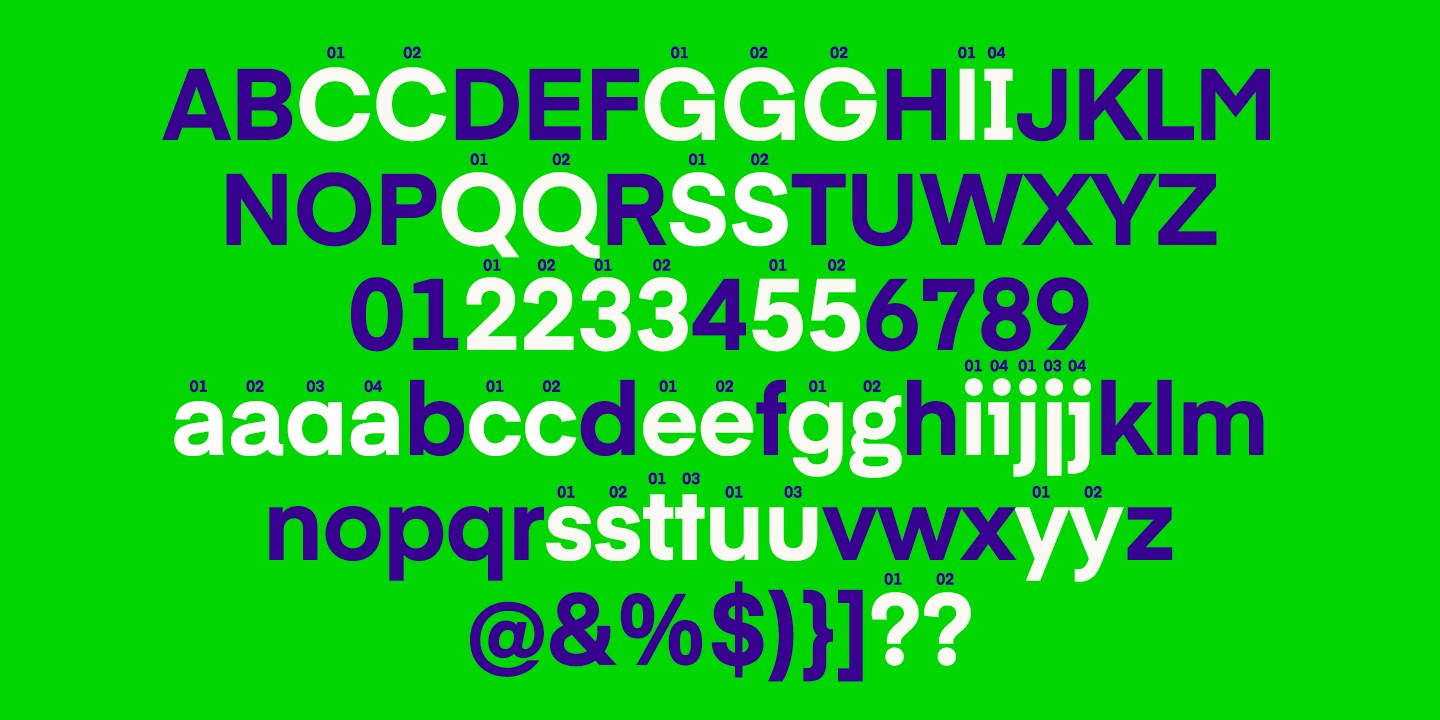 Eina Font Family preview 3