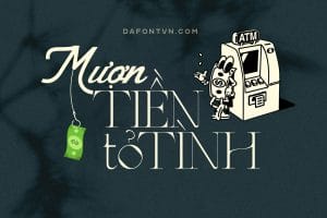 Font MOON CROWD việt hóa đẹp lung linh preview 1