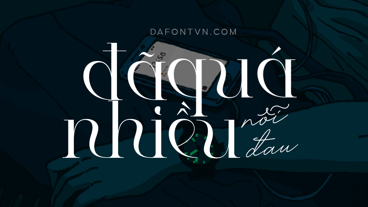 Font Philosophy Việt hóa preview 1