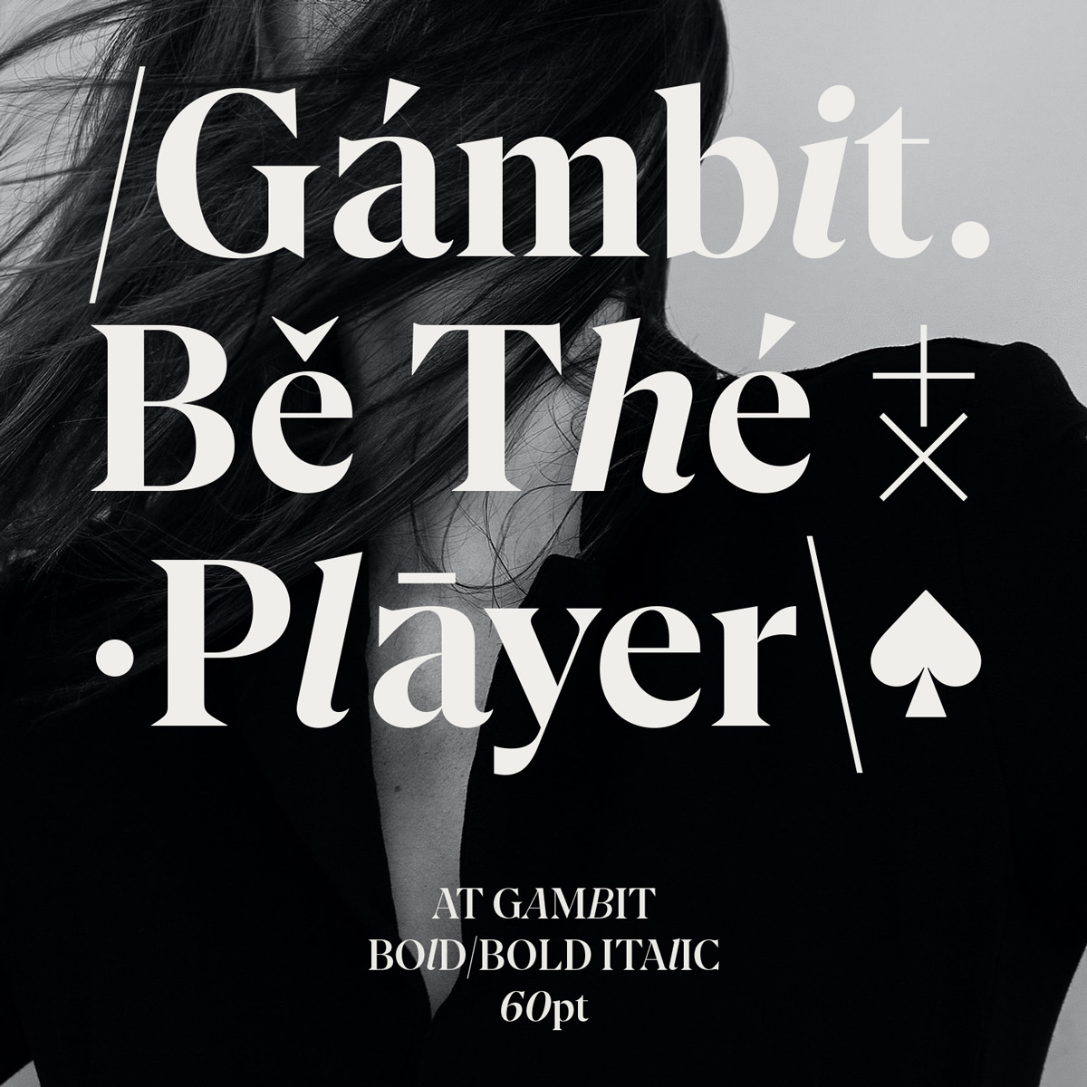At Gambit Font Family preview 3