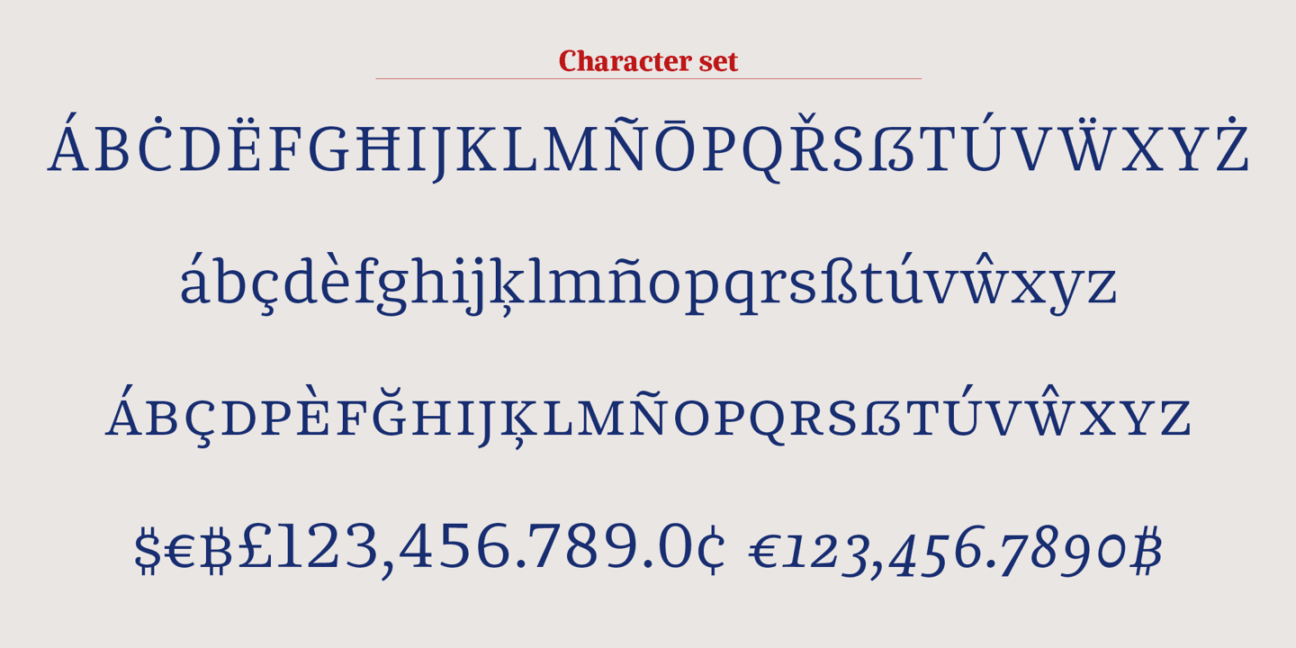 Chucara Next Font Family preview 2