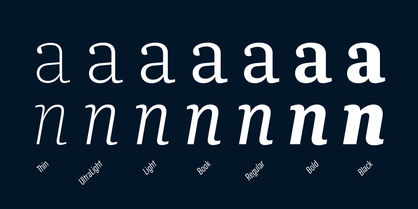 Chucara Next Font Family preview 9
