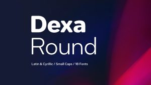 Dexa Round + Dexa Pro Font Family preview 1