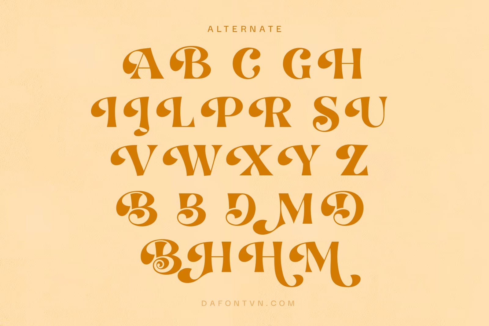 Font Brasika Display Việt hóa preview 6