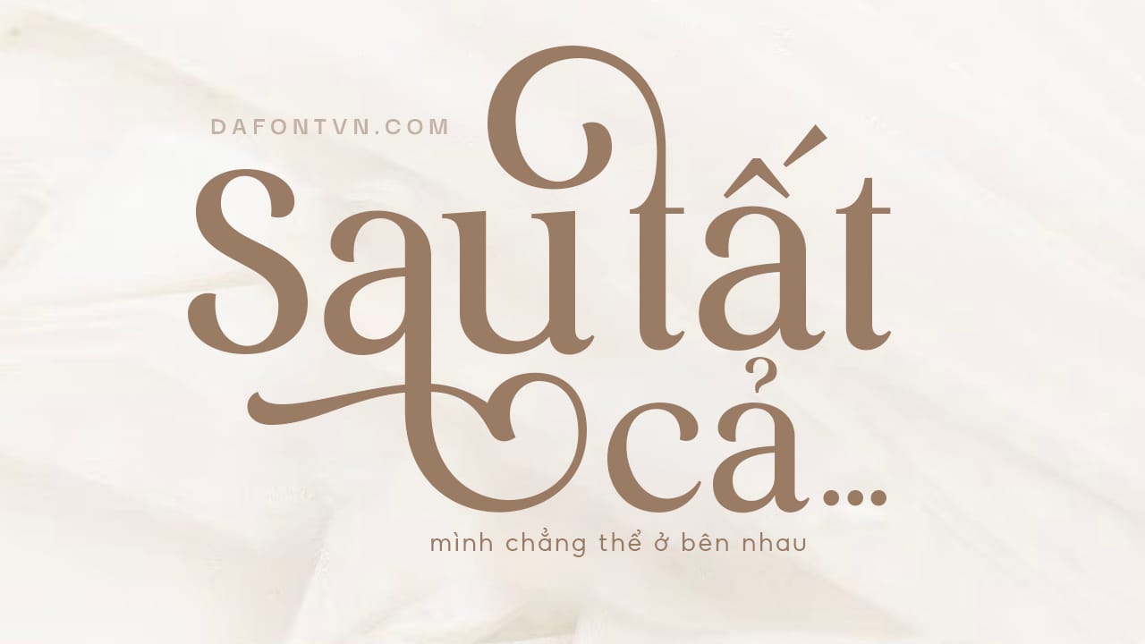 Font Salute Việt hóa preview 1