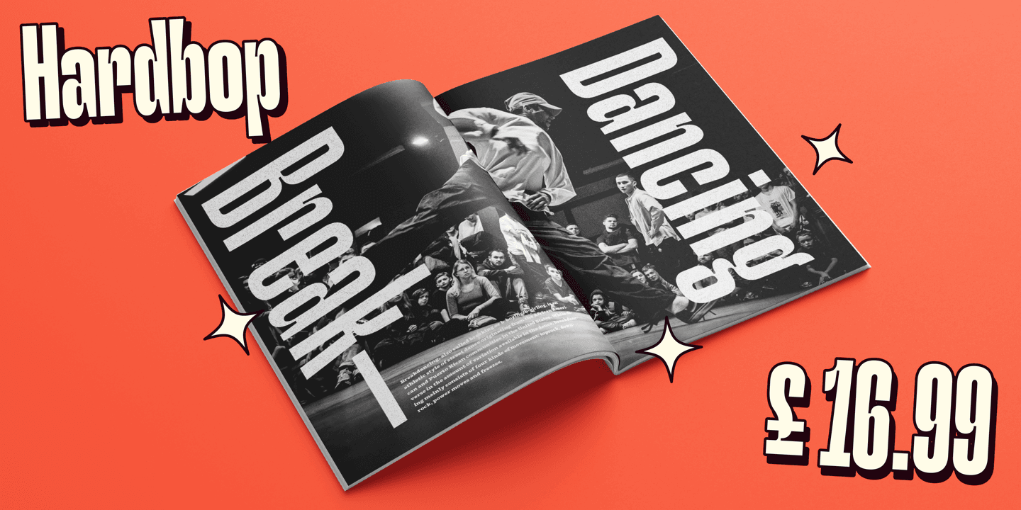 Hardbop Font Family (Free Download) Hardbop Font Family preview 4