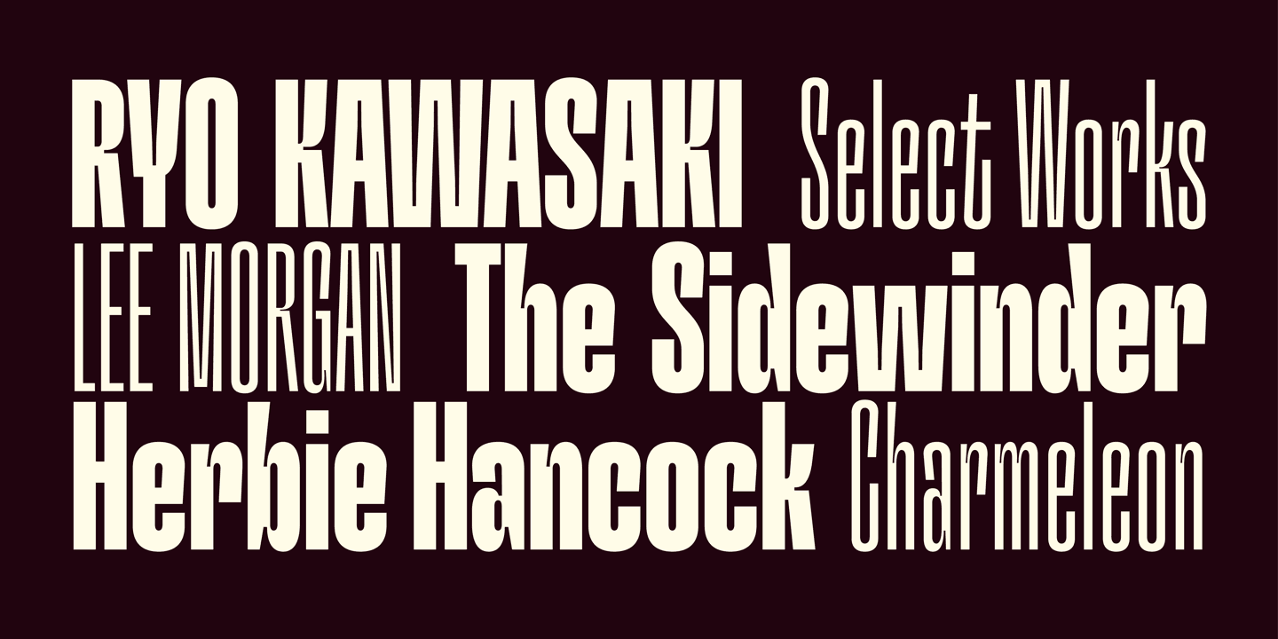 Hardbop Font Family (Free Download) Hardbop Font Family preview 5