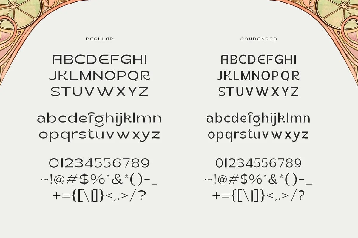 Konde Typeface Font Family preview 5