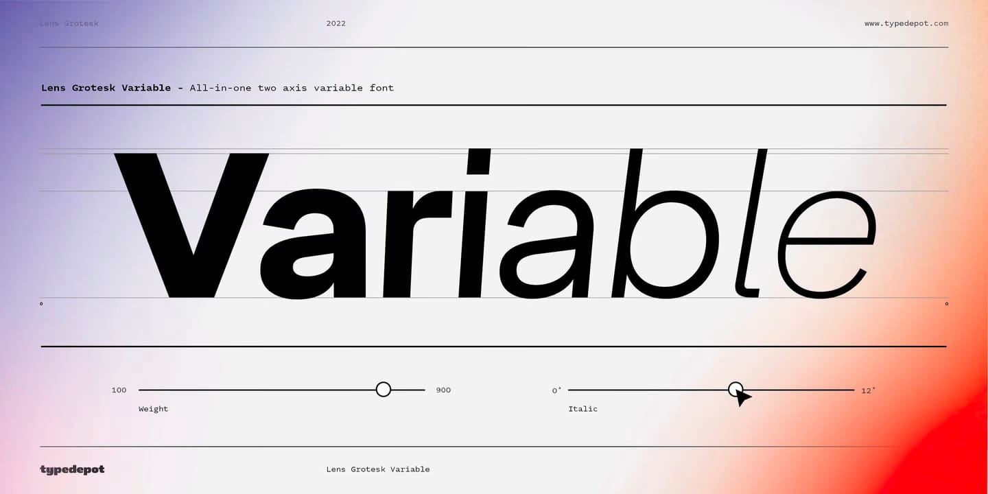 Lens Grotesk Font Family preview 7