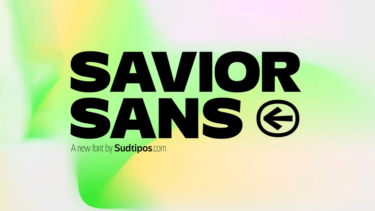 Savior Sans Font Family preview 1