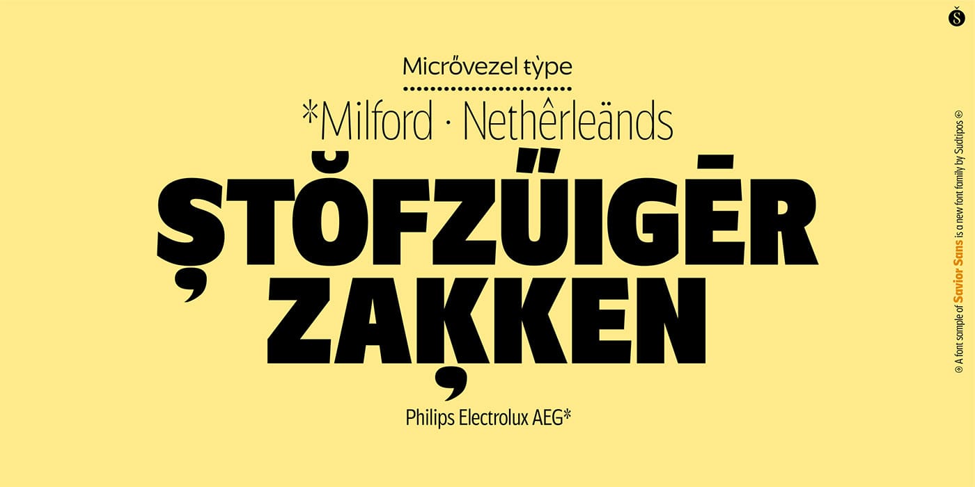 Savior Sans Font Family preview 17