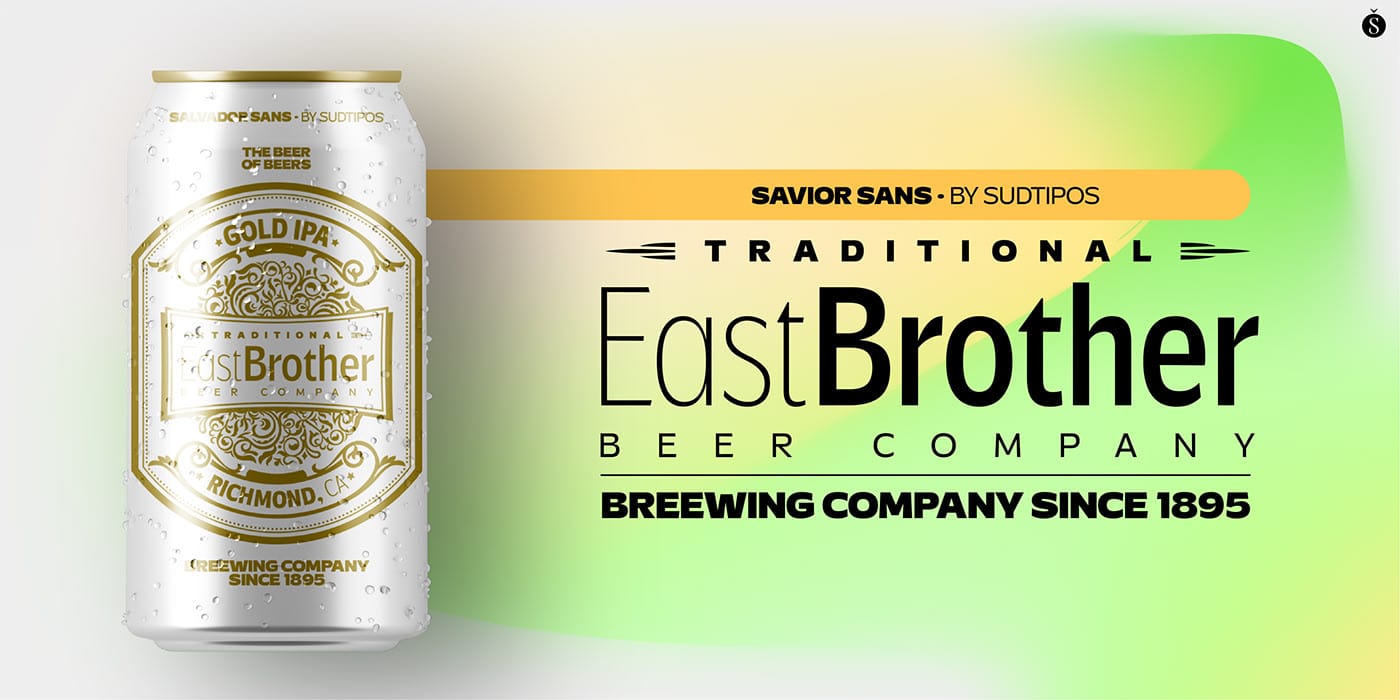 Savior Sans Font Family preview 21