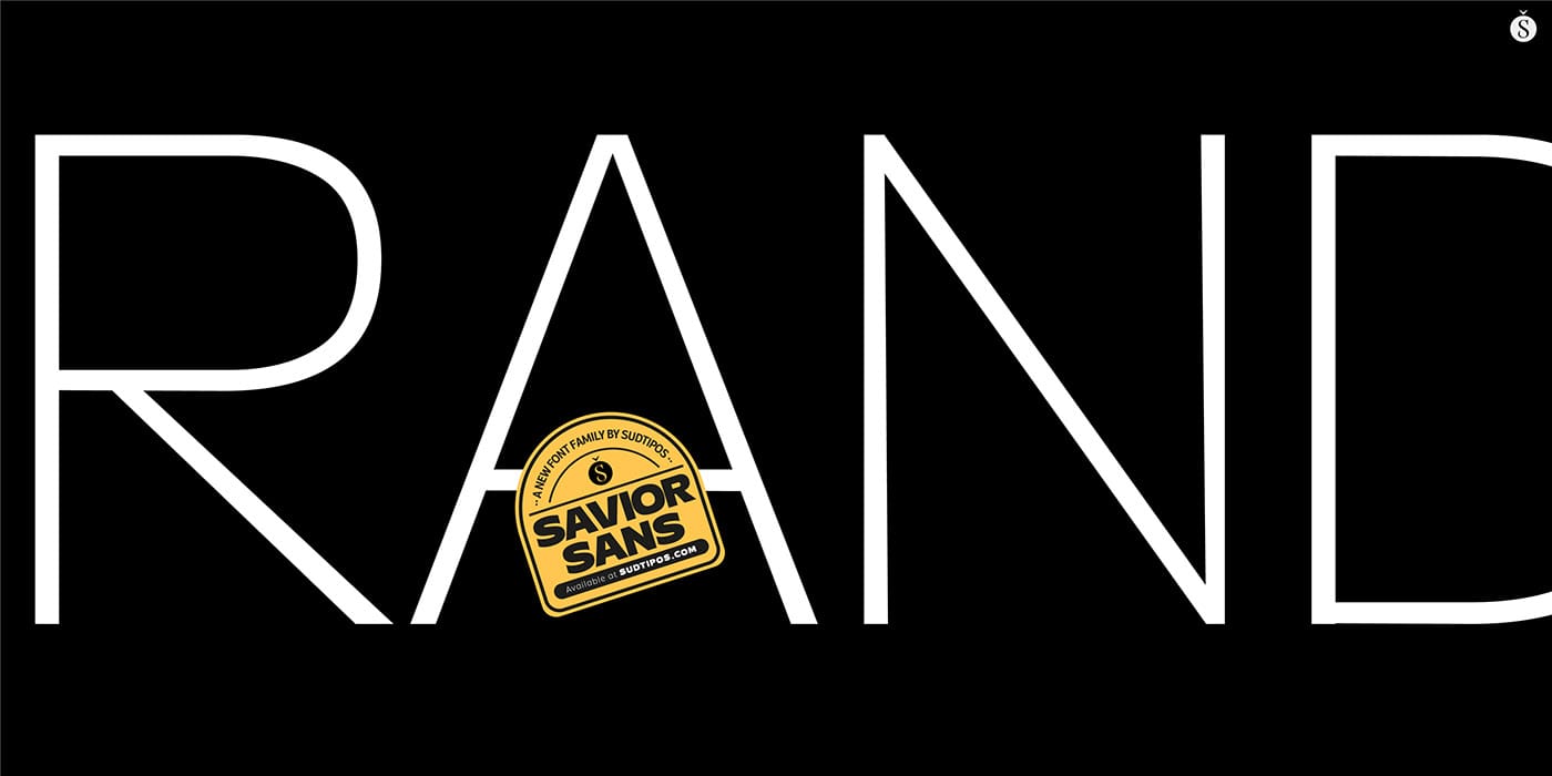 Savior Sans Font Family preview 4