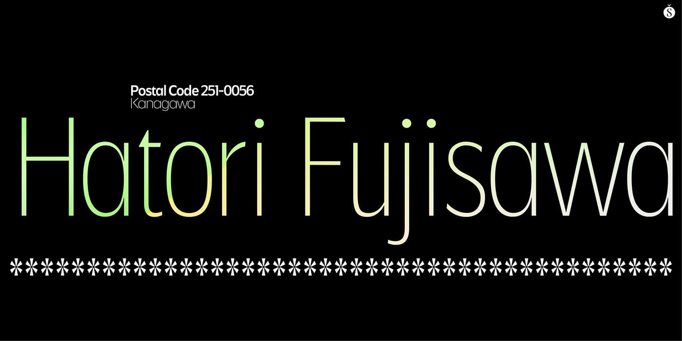 Savior Sans Font Family preview 8