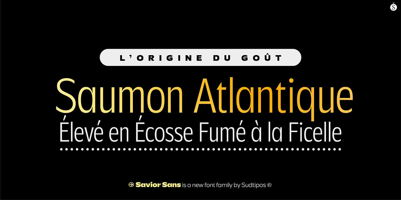 Savior Sans Font Family preview 9