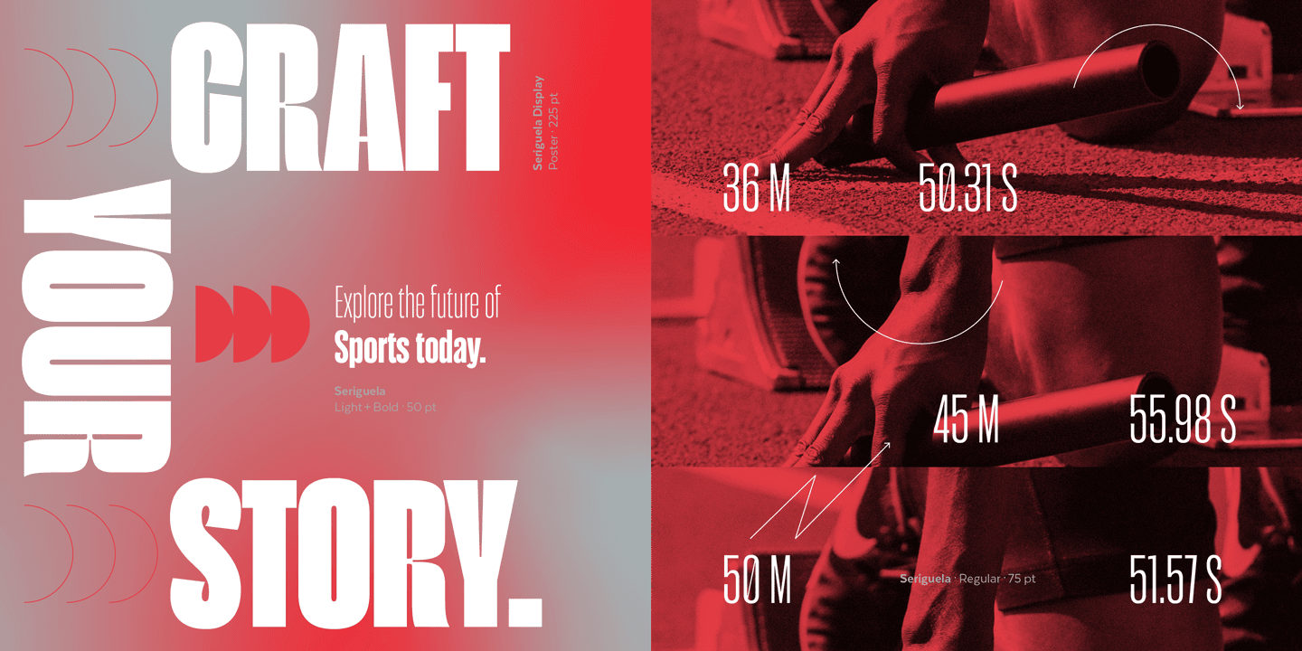 Seriguela Font Family preview 13