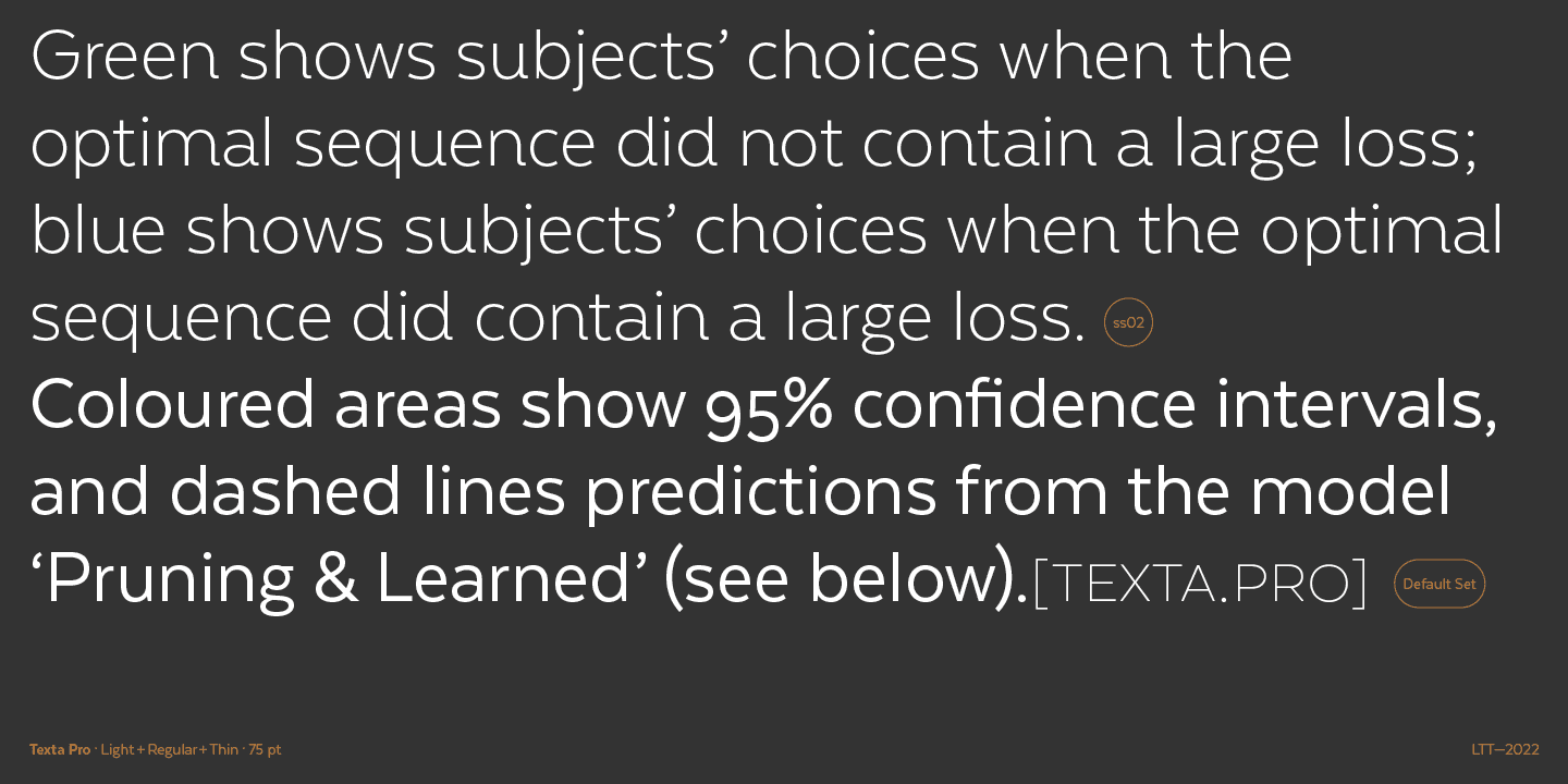 Texta Pro Font Family preview 6
