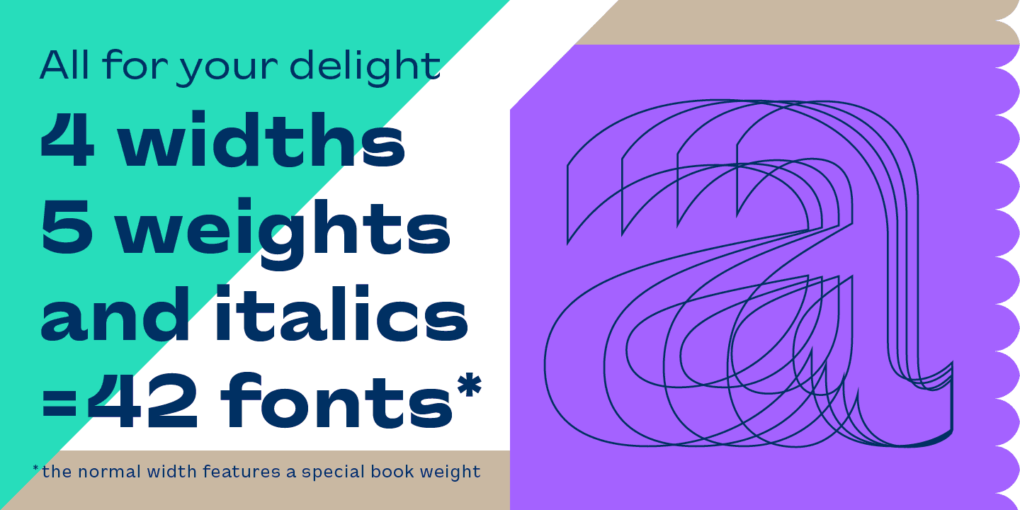 CA Slalom Extended Font Family preview 3