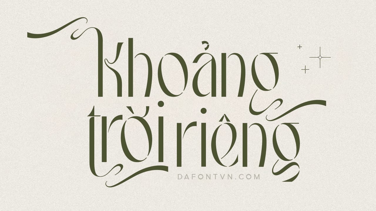 Font Manday Typeface Việt hóa preview 1