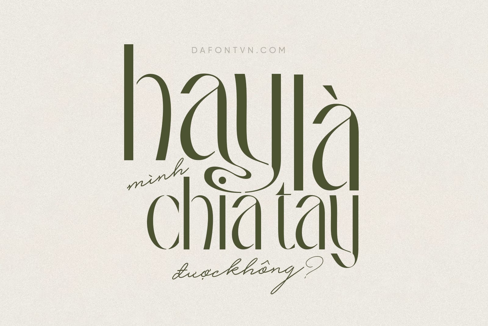 Font Manday Typeface Việt hóa preview 3