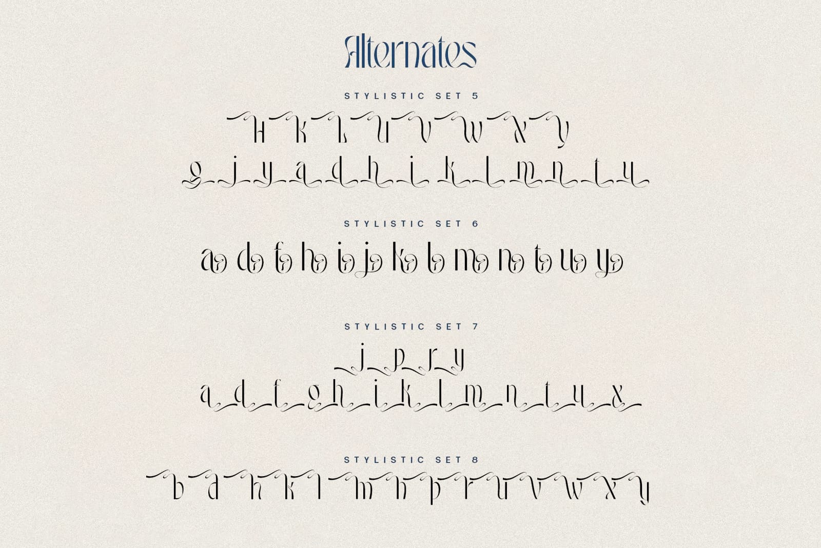 Font Manday Typeface Việt hóa preview 6