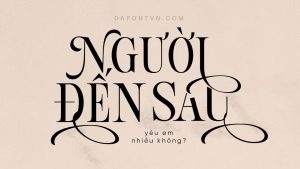 Font Faith Việt Hóa preview 1