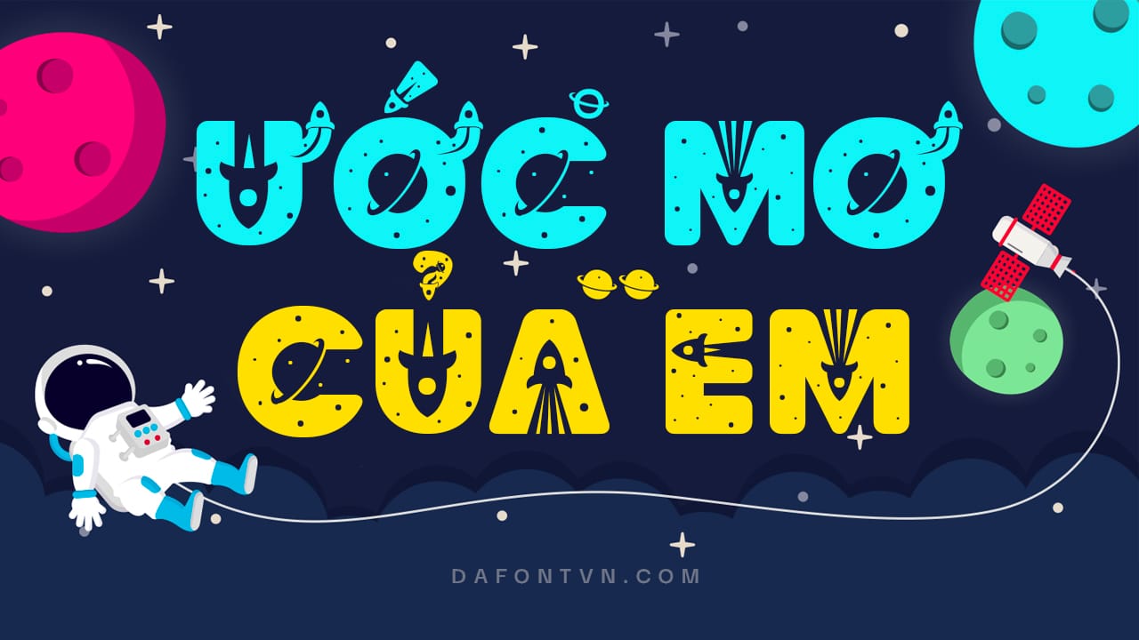 Font Space Quest Việt Hóa preview 1