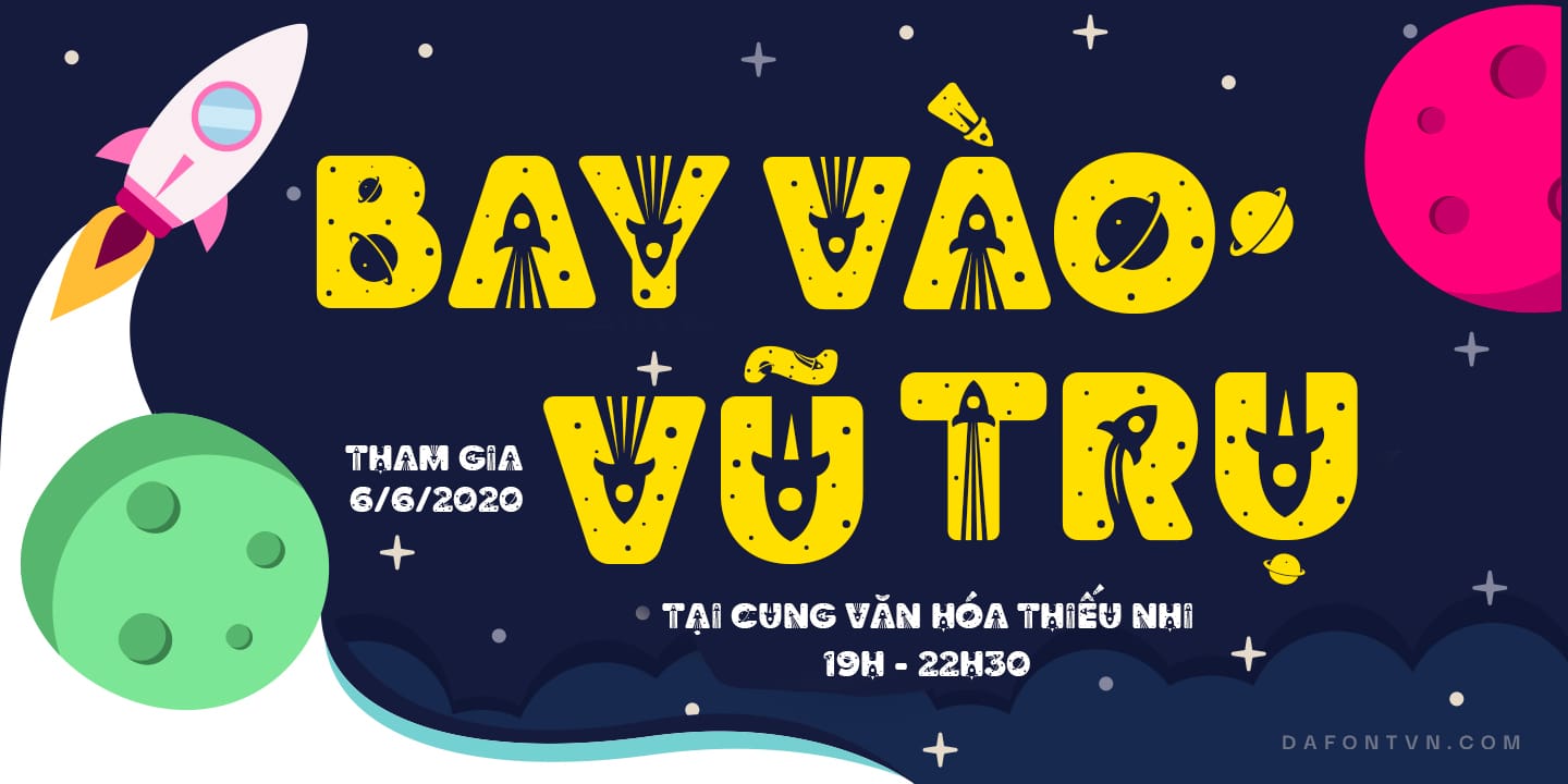 Font Space Quest Việt Hóa preview 2
