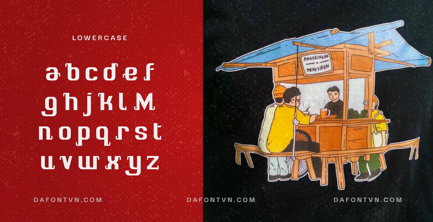 Font Angkring Việt hóa phong cách xưa cũ Font Angkring Việt hóa phong cách xưa cũ preview 4