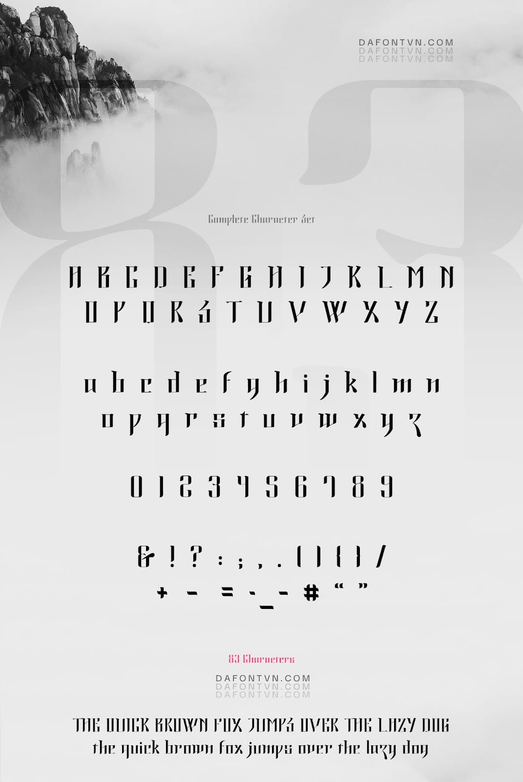 Font Morning Calm Việt hóa preview 4