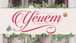 Font Candlescript Pro Việt hóa preview 1