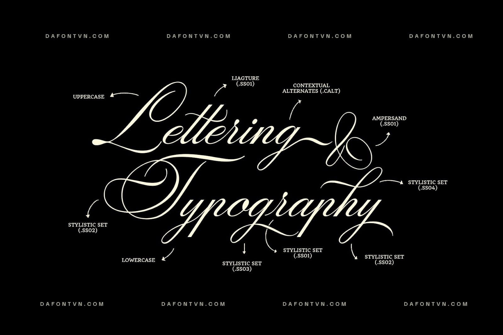 Font ED Drayton Việt hóa preview 4