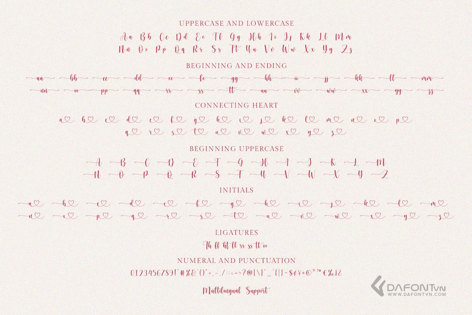 Font hello honey việt hóa preview 4
