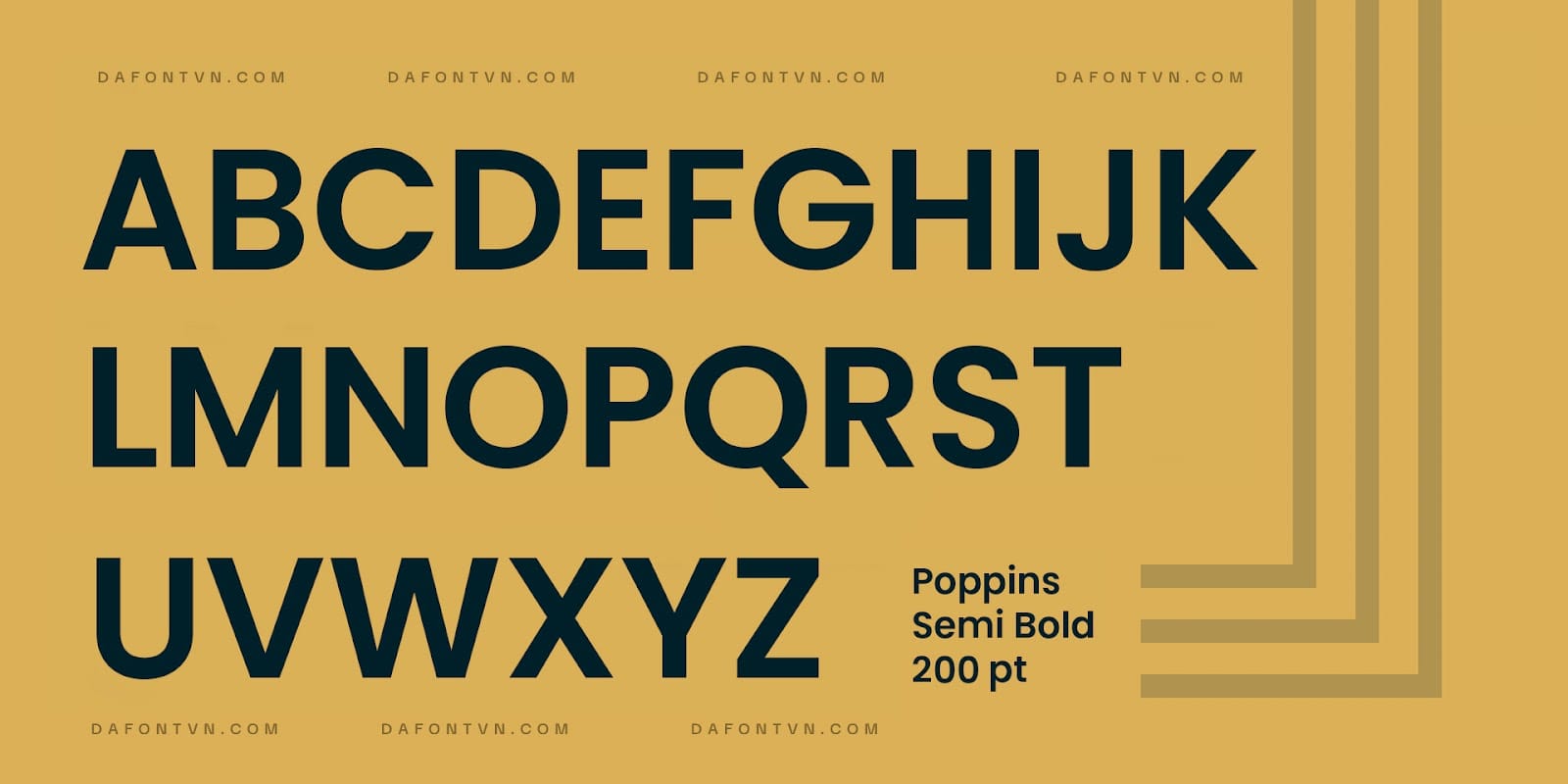 Font trọn bộ font Poppins Việt hóa preview 5