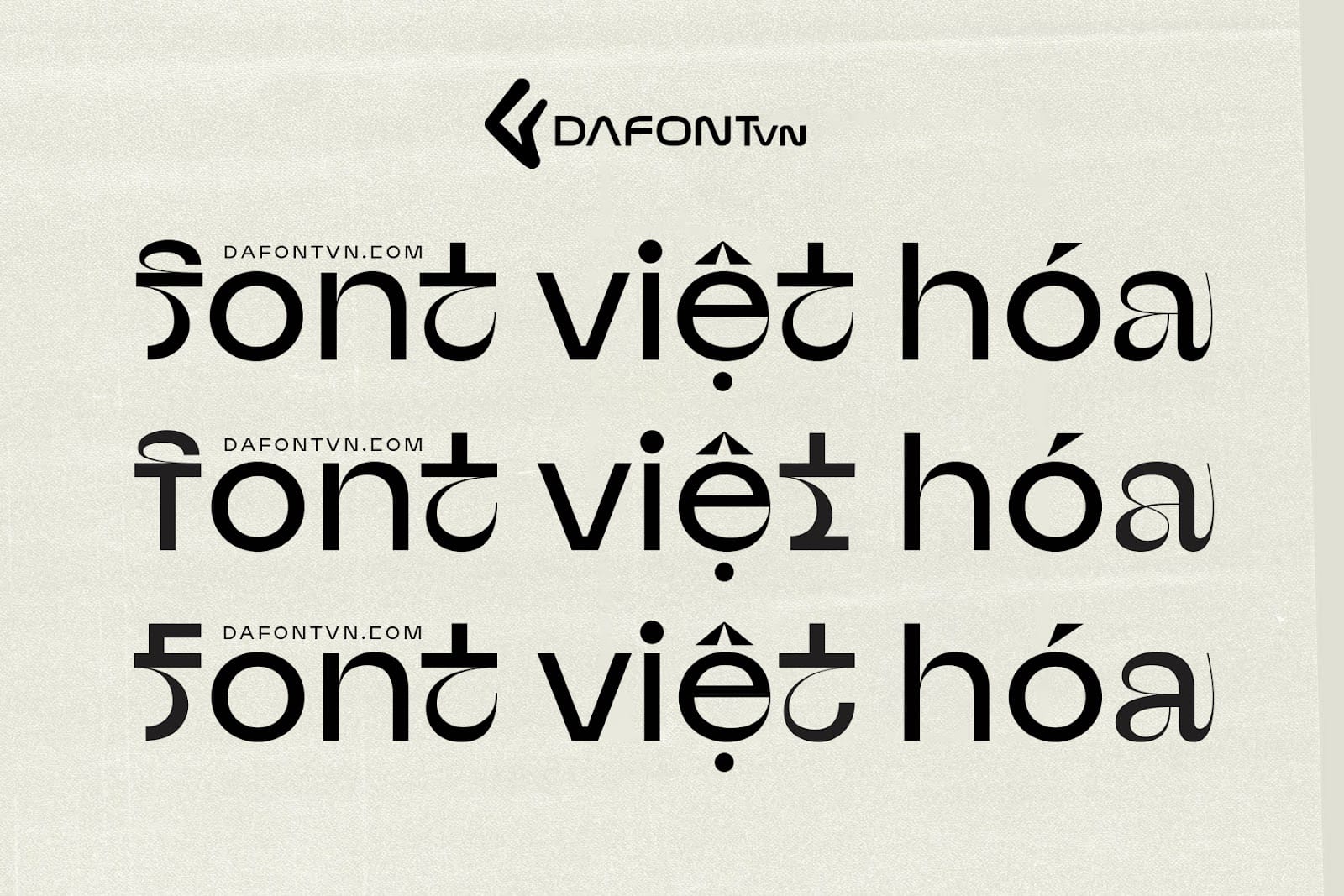 Font Afronaut Việt hóa preview 2