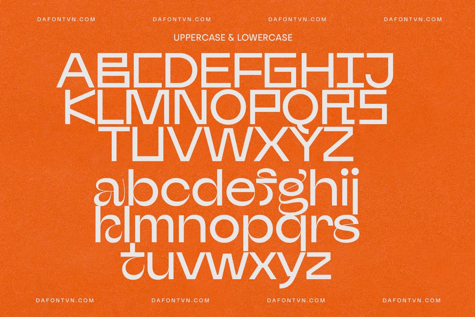 Font Afronaut Việt hóa preview 5