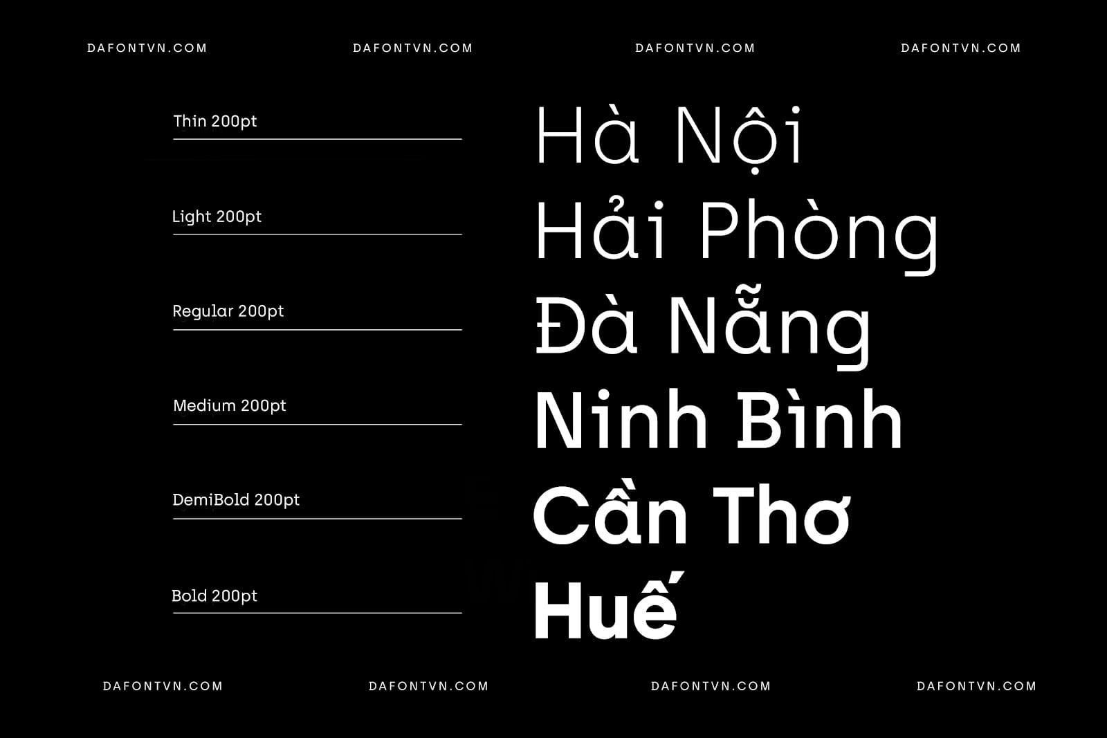 Font Archia Việt hóa preview 3